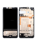 Replacement LCD Assembly With Frame Compatible with BlackBerry KEYone (Refurbished) (Black)