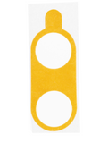 Replacement Back Camera Lens (Glass Only) With Adhesive Compatible with BlackBerry KEY2 (BBF100 Series)