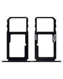 Replacement Sim Card Tray Compatible with BlackBerry KEY2 (BBF100 Series) (Black)