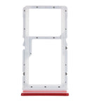 Replacement Sim Card Tray Compatible with Xiaomi Redmi Note 8 Pro (Red)