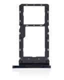 Replacement Dual Sim Card Tray Compatible with Motorola Moto G8 Play (XT2015 / 2019) (Blue)