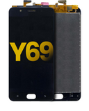 Replacement LCD Assembly Without Frame Compatible with Vivo Y69 (Refurbished) (Matte Black)