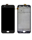 Replacement LCD Assembly With Frame Compatible with Vivo Y69 (Refurbished) (Matte Black)