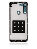 Replacement Back cover Glass Compatible with Motorola Moto G8 (XT2045-1 / 2020) (White Prism)