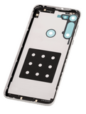 Replacement Back cover Glass Compatible with Motorola Moto G8 (XT2045-1 / 2020) (White Prism)