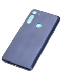 Replacement Back cover Glass Compatible with Motorola Moto G8 (XT2045-1 / 2020) / G Fast (XT2045-3 / 2020) (Neon Blue)