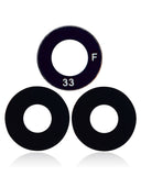 Replacement Back Camera Lens (Glass Only) With Adhesive Compatible with Motorola Moto G Power (XT2165 / 2022)