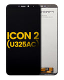 Replacement LCD Assembly Without Frame Compatible with Cricket Icon 2 (U325AC) (Refurbished) (All Colors)