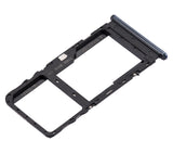 Replacement Dual Sim Card Tray Compatible with TCL 10L (T770H / T770B) (Arctic White)