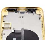 Replacement Back Housing W/ Small Components Pre-Installed Compatible with Apple iPhone 11 (No Logo) (Aftermarket Plus) (Yellow)
