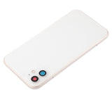 Replacement Back Housing W/ Small Components Pre-Installed Compatible with Apple iPhone 11 (No Logo) (Aftermarket Plus) (White)