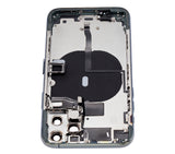 Replacement Back Housing W/ Small Components Pre-Installed Compatible with Apple iPhone 11 Pro (No Logo) (Aftermarket Plus) (Midnight Green)