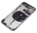 Replacement Back Housing W/ Small Components Pre-Installed Compatible with Apple iPhone 11 Pro Max (No Logo) (Aftermarket Plus) (Space Gray)
