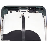 Replacement Back Housing W/ Small Components Pre-Installed Compatible with Apple iPhone 11 Pro Max (No Logo) (Aftermarket Plus) (Midnight Green)