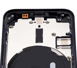 Replacement Back Housing W/ Small Parts Compatible with Apple iPhone 12 Mini (US Version) (Aftermarket Plus) (Black)