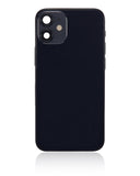 Replacement Back Housing W/ Small Parts Compatible with Apple iPhone 12 Mini (US Version) (Aftermarket Plus) (Black)