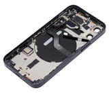 Replacement Back Housing W/ Small Parts Compatible with Apple iPhone 12 Mini (US Version) (Aftermarket Plus) (Black)