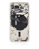 Replacement Back Housing W/ Small Parts Compatible with Apple iPhone 12 Mini (US Version) (Aftermarket Plus) (White)