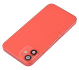 Replacement Back Housing W/ Small Parts Compatible with Apple iPhone 12 Mini (US Version) (Aftermarket Plus) (Red)