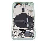 Replacement Back Housing W/ Small Parts Compatible with Apple iPhone 12 Mini (US Version) (Aftermarket Plus) (Green)