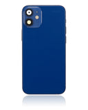 Replacement Back Housing W/ Small Parts Compatible with Apple iPhone 12 Mini (US Version) (Aftermarket Plus) (Blue)