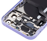 Replacement Back Housing W/ Small Parts Compatible with Apple iPhone 12 Mini (US Version) (Aftermarket Plus) (Purple)
