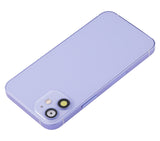 Replacement Back Housing W/ Small Parts Compatible with Apple iPhone 12 Mini (US Version) (Aftermarket Plus) (Purple)