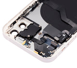 Replacement Back Housing W/ Small Parts Compatible with Apple iPhone 12 (US Version) (Aftermarket Plus) (White)