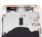 Replacement Back Housing W/ Small Parts Compatible with Apple iPhone 12 (US Version) (Aftermarket Plus) (White)
