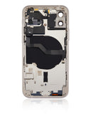 Replacement Back Housing W/ Small Parts Compatible with Apple iPhone 12 (US Version) (Aftermarket Plus) (White)