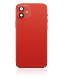 Replacement Back Housing W/ Small Parts Compatible with Apple iPhone 12 (US Version) (Aftermarket Plus) (Red)