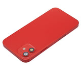 Replacement Back Housing W/ Small Parts Compatible with Apple iPhone 12 (US Version) (Aftermarket Plus) (Red)