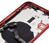 Replacement Back Housing W/ Small Parts Compatible with Apple iPhone 12 (US Version) (Aftermarket Plus) (Red)