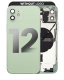 Replacement Back Housing W/ Small Parts Compatible with Apple iPhone 12 (US Version) (Aftermarket Plus) (Green)