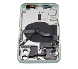 Replacement Back Housing W/ Small Parts Compatible with Apple iPhone 12 (US Version) (Aftermarket Plus) (Green)
