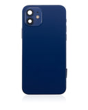 Replacement Back Housing W/ Small Parts Compatible with Apple iPhone 12 (US Version) (Aftermarket Plus) (Blue)
