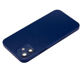 Replacement Back Housing W/ Small Parts Compatible with Apple iPhone 12 (US Version) (Aftermarket Plus) (Blue)