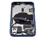 Replacement Back Housing W/ Small Parts Compatible with Apple iPhone 12 (US Version) (Aftermarket Plus) (Blue)