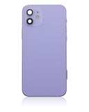 Replacement Back Housing W/ Small Parts Compatible with Apple iPhone 12 (US Version) (Aftermarket Plus) (Purple)