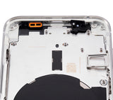 Replacement Back Housing W/ Small Parts Compatible with Apple iPhone 12 Pro (US Version) (Aftermarket Plus) (Silver)