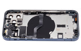 Replacement Back Housing W/ Small Parts Compatible with Apple iPhone 12 Pro (US Version) (Aftermarket Plus) (Pacific Blue)