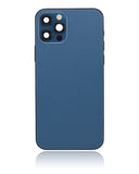 Replacement Back Housing W/ Small Parts Compatible with Apple iPhone 12 Pro (US Version) (Aftermarket Plus) (Pacific Blue)