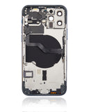 Replacement Back Housing W/ Small Parts Compatible with Apple iPhone 12 Pro (US Version) (Aftermarket Plus) (Pacific Blue)