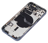 Replacement Back Housing W/ Small Parts Compatible with Apple iPhone 12 Pro (US Version) (Aftermarket Plus) (Pacific Blue)
