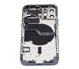 Replacement Back Housing W/ Small Parts Compatible with Apple iPhone 12 Pro (US Version) (Aftermarket Plus) (Pacific Blue)