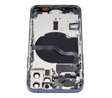 Replacement Back Housing W/ Small Parts Compatible with Apple iPhone 12 Pro (US Version) (Aftermarket Plus) (Pacific Blue)