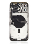 Replacement Back Housing W/ Small Parts Compatible with Apple iPhone 12 Pro Max (US Version) (Aftermarket Plus) (Graphite)