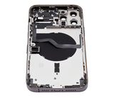 Replacement Back Housing W/ Small Parts Compatible with Apple iPhone 12 Pro Max (US Version) (Aftermarket Plus) (Graphite)