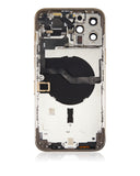 Replacement Back Housing W/ Small Parts Compatible with Apple iPhone 12 Pro Max (US Version) (Aftermarket Plus) (Gold)