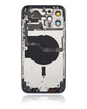 Replacement Back Housing W/ Small Parts Compatible with Apple iPhone 12 Pro Max (US Version) (Aftermarket Plus) (Pacific Blue)